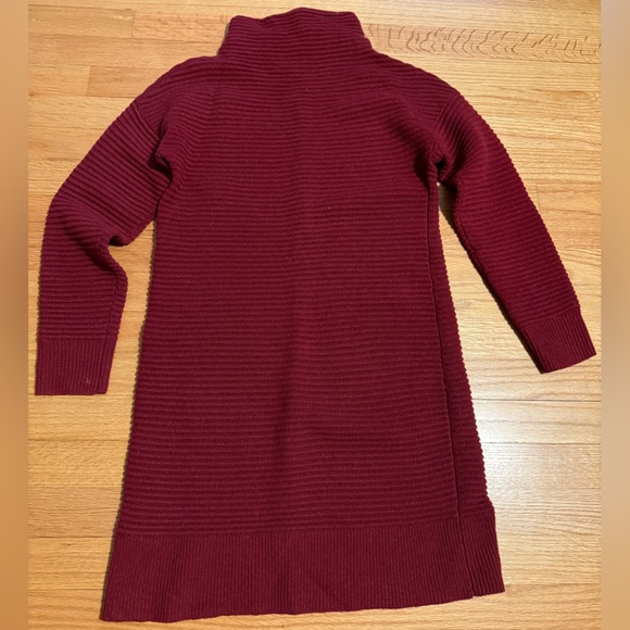 Madewell Skyscraper Mockneck Wool Sweater Dress - Picture 3 of 5